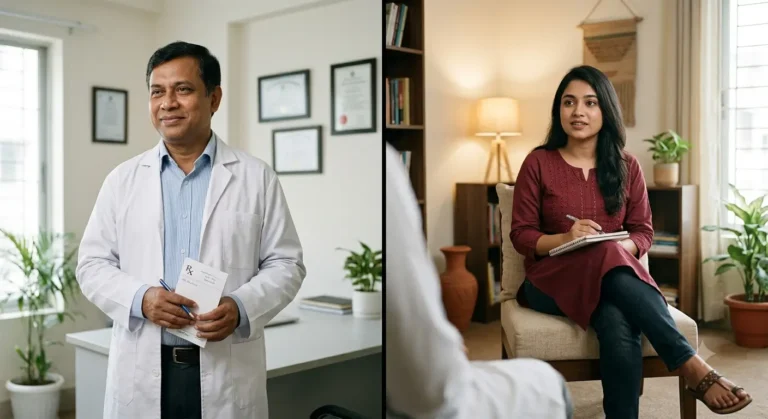 Nirvan Psychologist vs Psychiatrist